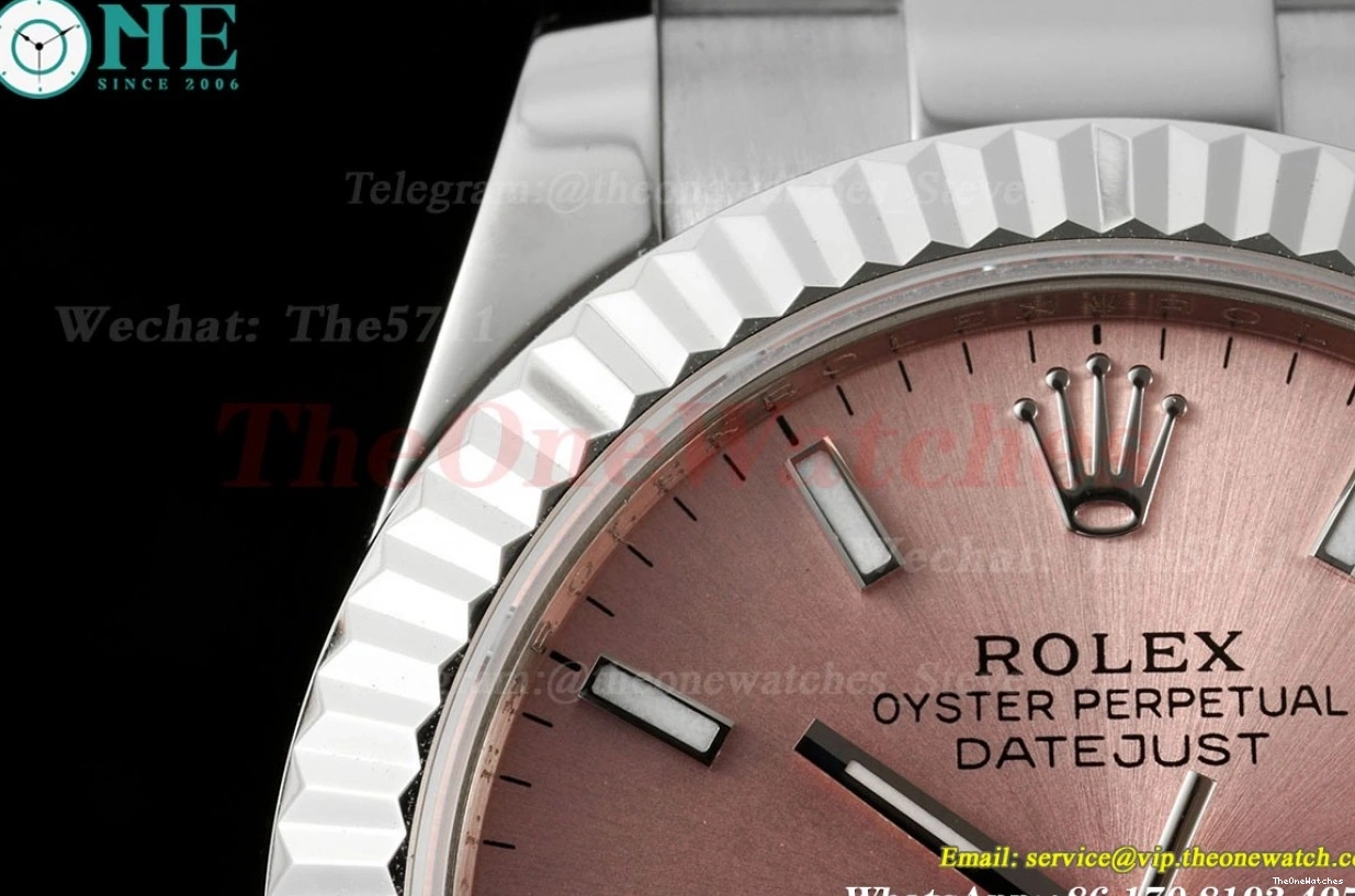 31mm Datejust Dial GMF SS A2824 Pink 278274 SS Oys 0404